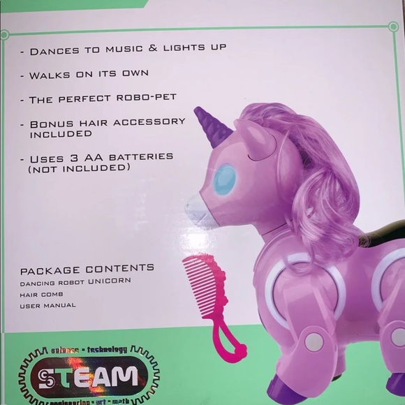 vivitar robo dancing robot unicorn